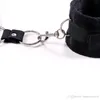 Фабрика черный раб фетиш наручники и Anklecuffs БДСМ секс для взрослых игры секс игрушки БДСМ крест бондаж комплект для пар секс-шоп