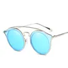 All'ingrosso-Nuovi occhiali da sole polarizzati con montatura rotonda Occhiali da sole luminosi a doppio pezzo Piccola scatola di stoffa trasparente Gafas