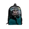 Designer-Thikin 2019 schattige hond schooltas voor tieners jonge meisjes mode rugzak voorschoolse schoudertas voor leerling