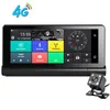Глобальный 4G 7-дюймовый 1080P Android WIFI Автомобильный видеорегистратор Bluetooth AVIN GPS-навигатор с двойной линзой видеокамеры Приборная панель Видеорегистратор
