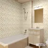 Yeni Yüksek Sıcaklığa Dayanıklı Yağ Geçirmez Soba Çini Duvar Çıkartmaları Mutfak Su Geçirmez Duvar Kağıdı Anti Oturma Odası Yatak Odası Self Düza