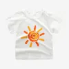 Moda Cotone Ragazzi Ragazze T-shirt Bambini Bambini Cartoon Stampa T-shirt Top Abbigliamento Tee