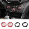 Bil CD -switchknapp Knob Cover Ring Audio Switch Bezel för Grand Cherokee 2014 Auto Exterior Accessories295o