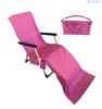 Microfiber Cold Lounge Chair Cover quick-dry Beach Chair Cover Blankets Portable With Strap Beach Towels Blanket