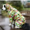 Duży pies Odzież przeciwdeszczowa Wodoodporna Rain Kombinezon dla dużych Medium Small Dog Golden Retriever Outdoor Odzieżowy Pet Wliedang