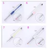 1 pz Nail Art Pennello Set Acrilico Liquido Polvere Gel Smalto Estensione Carving Liner Fiore Petalo Immagine 3D Draw Dot Peng Pen