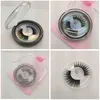 3D Mink Hair Eyelashes OEM custom private Logo Acceptable 3D Silk Protein Lashes 100% Cruelty Free Dramatic False Eyelash natural 25mm lashe