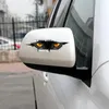 3D Yaratıcı Stereo Araba Sticker Kedi Göz Çıkartmaları Kişiselleştirilmiş Oto Styling Çıkartmaları Araç Malzemeleri Dekorasyon Çıkartması