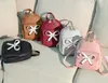 Mini mochila para mujer, mochila a la moda con hombros pequeños, mochila con letras, monedero, mochila de mensajero para teléfono móvil, mochila femenina