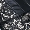 Damskie Seksowne Gorsety Faux Skórzane Steampunk Gothic Odzież Długa Moda Czarny Zielony gorset Lace Up Bustier Overbus Plus Size AI