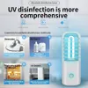 Lampe de stérilisation de véhicule Lampe de désinfection UV portable Charge USB Lampe ultraviolette UVC domestique Mini lumière de stérilisation UV LJJO7800