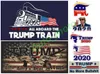 Nieuwe Trump 2020 Trein Auto Stickers Locomotief Houding en Beer Wapens Treinruit Stickers Home Woonkamer Decor Muurstickers Gratis Verzending