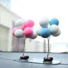 Creatieve zachte aardewerk reclame ballon decoratieve objecten auto interieur ornamenten mooie instrumenten tafel klei