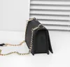 브랜드 디자이너 미니 가방 지갑 동전 지갑을위한 동전 지갑 핸드백 어깨 가방 쇼핑 가방 검은 색 326s