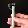 Rauchen mit Deckel Bongs Ölbrenner Rohre Wasserpfeifen Glaspfeife Bohrinseln Rauchen