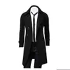 Jaquetas Blazer Masculinas de Inverno Masculinas Finas e Elegantes Trench Coat Duplas Jaquetas Longas Jaqueta Parka Plus Size Em Jaquetas1