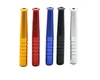 Aluminum alloy torch pipe length 55mm a box of 100 metal pipe with slender baseball bats