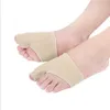 1 Pair Foot Care Fabric Gel Bunion Pads Protectors Sleeves Shield Anti-friction Big Toe Joint Insoles Hallux Valgus Corrector Hallux Valguscorrector