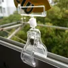 Plastic Weld Clear POP Display Holder Label Sign Spring Clip Rotatable Sign Memo Card Tag Paper Rubber Lining Retail Promotion 20pcs