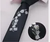 2019 neue schmale blume stickerei hochzeit polyester krawatte mode koreanischen ausgabe zubehör männer krawatte