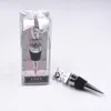 FREE SHIPPING "LOVE" Chrome Bottle Stopper Wedding Souvenir Wine Stoppers Party Giveaway Bridal Shower Favors W8479