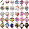 18 Inch inflatable birthday party balloons decorations cartoon helium foil balloon kids flowers balloons toys wholesale