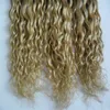 人間の髪の束3束ダブルマシンのよこ糸100％レミー人間の髪織りブラジルの髪