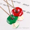 Pendant Necklaces Pretty 2016 Fashion Jewelry anime Cute Mini Asymmetric Apple statement necklaces & pendants best friend Chain Necklace