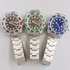 3 colores Mejor calidad N Factory V7 40 mm Diamante Bisel 116618 116610 116619 Acero inoxidable ETA 2836 Movimiento Automático Reloj para hombre Relojes