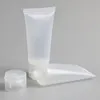 50 x 30 ml Clear Frost Mildy Wash Soft Tube Butter 1oz Hand Cream Pet Cosmetic Container