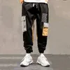 Mens Harem Calças Hip Hop Casual Calças de Esportes Calças Movimentar Moda Harajuku 2020 Elegante Mens Streetwear