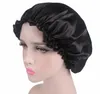 Beauty salon cap satin Sleep Night Cap Head Cover Bonnet Hat for For Curly Springy Hair