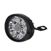 1 Pair 12V-80V 24W 3000LM 6000-6500K Waterproof Motorcycle Spot Fog LED Headlights