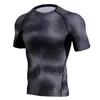 Mens Tshirts Workout Leggings Fitness Sports Gym Running Yoga Breattable Athletic Male Shirts Solid Tops Bodybuilding5108090