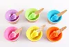 Kids Ice Cream Bowls Ice Cream Cup Couples Bowl Gifts Dessert Container Houder met Lepel Beste Kinderen Gift Supply SZ589