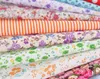 Random Thin Cotton Fabric Patchwork For Sewing Scrapbooking Fat Quarters Tissue Quilt Pattern Needlework Scraps 80pcs 20x24cm