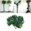 50 stks kunstmatige groene bamboe bladeren nep groene planten groen bladeren voor thuis hotel kantoor bruiloft decoratie