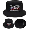 트럼프 2020 Stingy Brim Hat 패션 야외 스포츠 태양 모자 부드러운 통기성 유니섹스 여행 해변 모자 유지 아메리카 훌륭한 어부 모자 VT0354