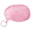 Mesh Cosmetic Bag Donne Fondazione strumento di cerniera Custodia con Hanging Protable poliestere Bellezza Borse yq00742