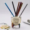 Stainless Steel Straw Heart Love Straw Wedding Gifts Novelties Creative Bar Valentine Straws Lover Drinking Tool