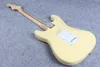 クリーム黄色のスカラップメープルフィンガーボードストラトセントギターYngwie Malmsteen Big Headstock St 6 String Electric Guitar4024472
