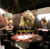 bröllop hög bord dekor