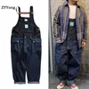 blauwe overall