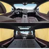 4шт Magnetic автомобилей ВС Shade UV защиты автомобиля занавес окна автомобиля Зонт боковое окно Mesh Солнцезащитный козырек Летняя защита