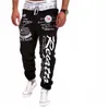 Broeken Baggy Mens Letter Printing Baggy Harem Cool Lange Broek Joggers Dragen Trekkoord Plus Size M-3XL