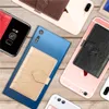 Universele Mandala Flip Terug Portemonnee Creditcard 3M Sticker Leren Case Voor iPhone Samsung S10 S9 Huawei Xiaomi Nokia LG Hot Selliing