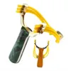 Outdoor Potężny Slingshot Dzieci Fun Game Stal Catapult Slingshots Polowanie Gry Sling Shot Toy Prezent Darmowa Wysyłka