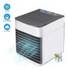 Mini przenośna klimatyzator USB 3 prędkości oczyszczacza nawilżacza z LED Light Air Cooler Fan dla domowego biura 8213819