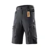 Lixada Pantaloncini da ciclismo MTB Pantaloncini larghi sportivi traspiranti Abbigliamento da corsa per ciclismo casual all'aperto con tasca con cerniera