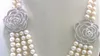 Venta Al Por Mayor de Alta Calidad Diseño Natural 9-10mm Blanco Collar de Perlas de Agua Dulce